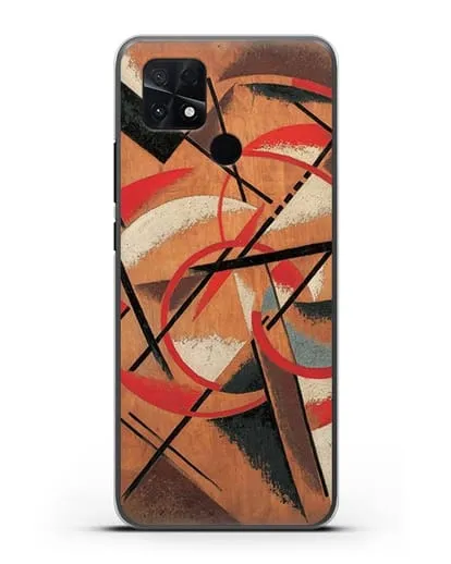 Чехол Пространственно-силовая конструкция (Попова Любовь) силиконовый для Xiaomi Poco C40