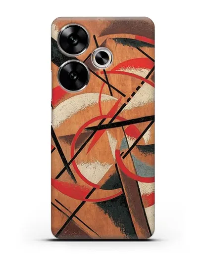 Чехол Пространственно-силовая конструкция (Попова Любовь) силиконовый для Xiaomi Poco F6