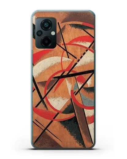 Чехол Пространственно-силовая конструкция (Попова Любовь) силиконовый для Xiaomi Poco M5