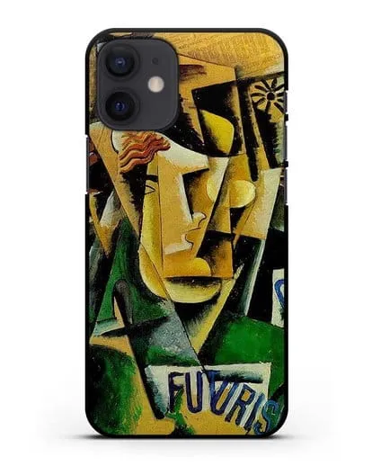 Чехол Набросок для портрета (Попова Любовь) силиконовый для iPhone 12 mini