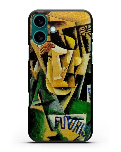 Чехол Набросок для портрета (Попова Любовь) силиконовый для iPhone 16 Plus