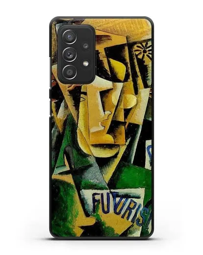 Чехол Набросок для портрета (Попова Любовь) силиконовый для Samsung Galaxy A53