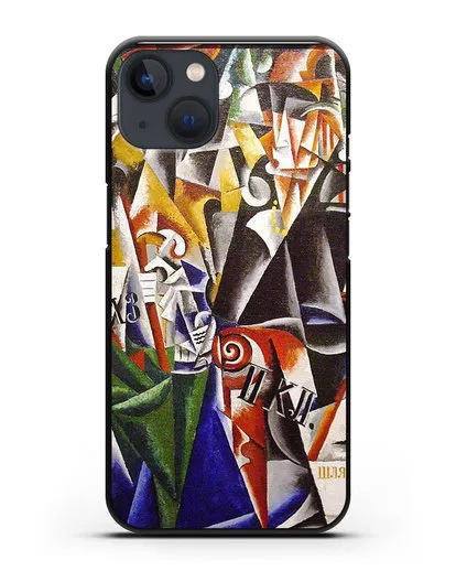 Чехол Путешественник (Попова Любовь) силиконовый для iPhone 13