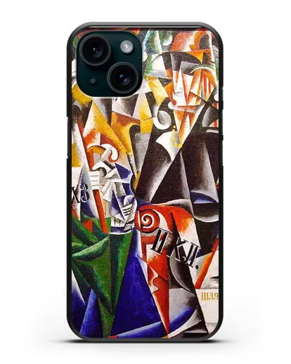 Чехол Путешественник (Попова Любовь) силиконовый для iPhone 15