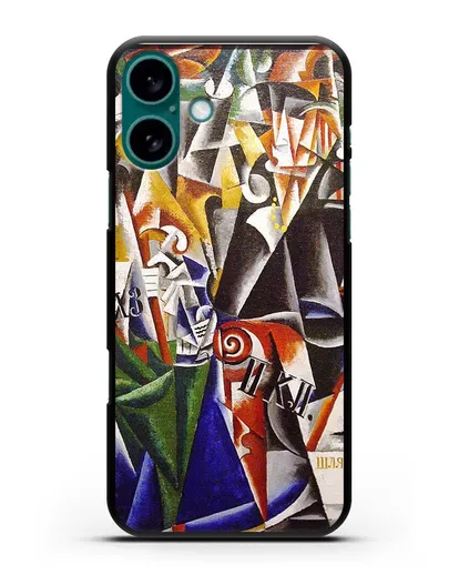 Чехол Путешественник (Попова Любовь) силиконовый для iPhone 16 Plus