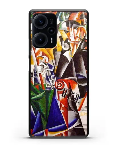 Чехол Путешественник (Попова Любовь) силиконовый для Xiaomi Poco F5