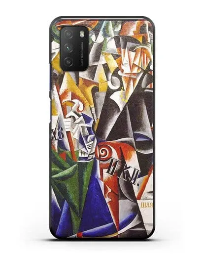 Чехол Путешественник (Попова Любовь) силиконовый для Xiaomi Poco M3