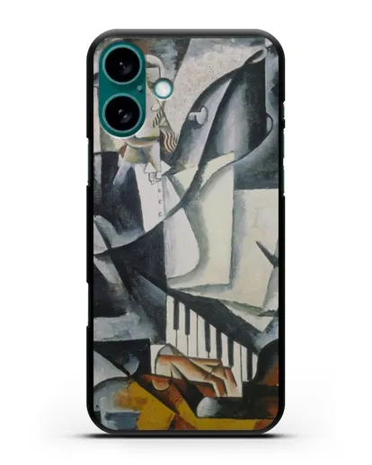 Чехол Пианист (Попова Любовь) силиконовый для iPhone 16 Plus