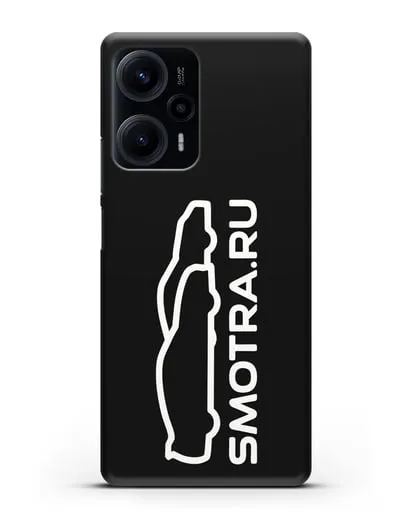 Чехол с логотипом Smotra.ru силиконовый для Xiaomi Poco F5