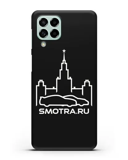 Чехол с логотипом Smotra.ru МГУ силиконовый для Samsung Galaxy M53 [SM-M536]