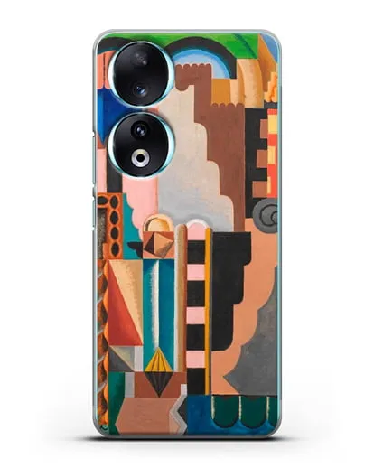 Чехол Монументальная композиция (Эрберн Огюст) силиконовый для Honor 90