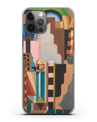 Чехол Монументальная композиция (Эрберн Огюст) силиконовый для iPhone 12 Pro