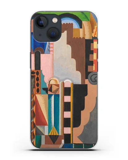 Чехол Монументальная композиция (Эрберн Огюст) силиконовый для iPhone 13