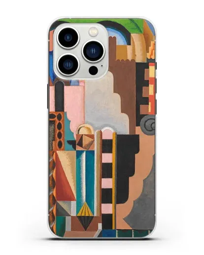 Чехол Монументальная композиция (Эрберн Огюст) силиконовый для iPhone 13 Pro