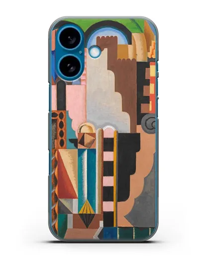 Чехол Монументальная композиция (Эрберн Огюст) силиконовый для iPhone 16