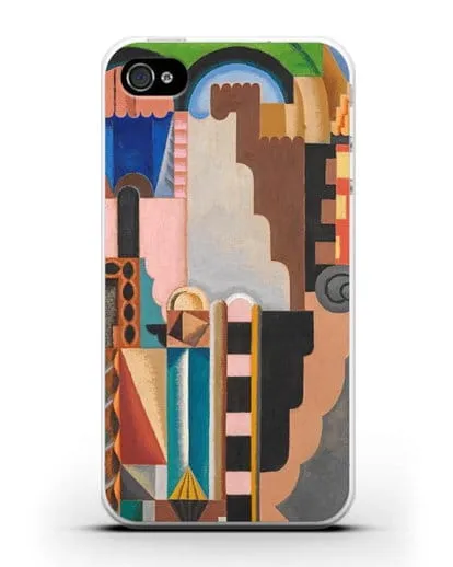 Чехол Монументальная композиция (Эрберн Огюст) силиконовый для iPhone 4/4s