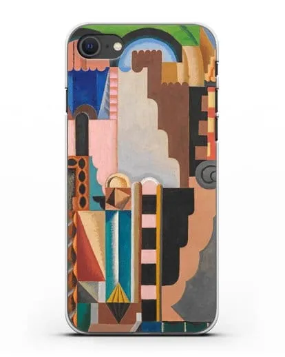 Чехол Монументальная композиция (Эрберн Огюст) силиконовый для iPhone SE 2020