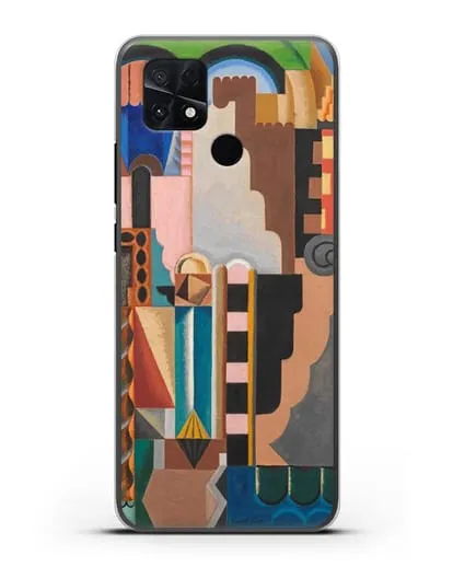 Чехол Монументальная композиция (Эрберн Огюст) силиконовый для Xiaomi Poco C40