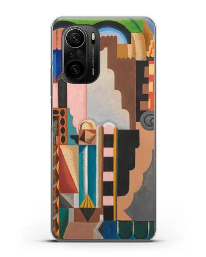 Чехол Монументальная композиция (Эрберн Огюст) силиконовый для Xiaomi Poco F3 Pro