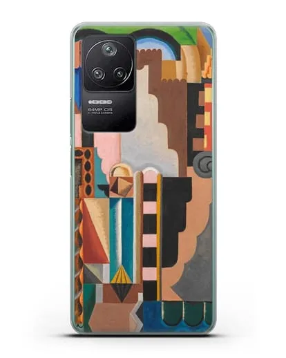 Чехол Монументальная композиция (Эрберн Огюст) силиконовый для Xiaomi Poco F4