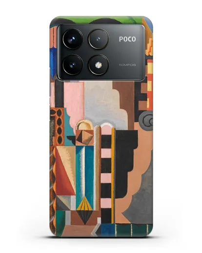 Чехол Монументальная композиция (Эрберн Огюст) силиконовый для Xiaomi Poco F6 Pro