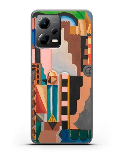 Чехол Монументальная композиция (Эрберн Огюст) силиконовый для Xiaomi Poco X5