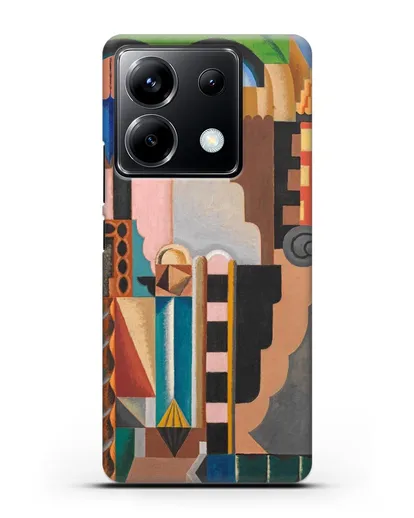 Чехол Монументальная композиция (Эрберн Огюст) силиконовый для Xiaomi Poco X6