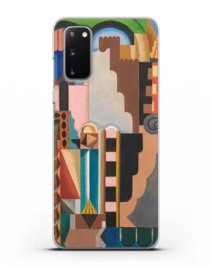 Чехол Монументальная композиция (Эрберн Огюст) силиконовый для Samsung Galaxy S20 [SM-G980F]