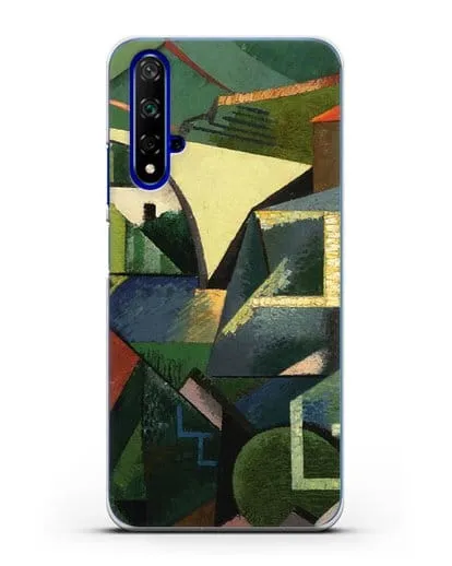 Чехол Желтый мост в Сере (Эрберн Огюст) силиконовый для Honor 20