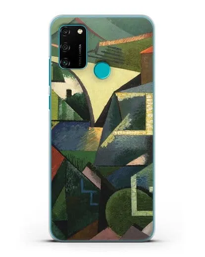 Чехол Желтый мост в Сере (Эрберн Огюст) силиконовый для Honor 9A