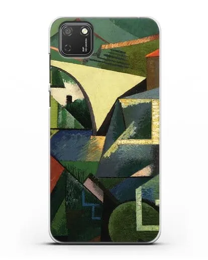 Чехол Желтый мост в Сере (Эрберн Огюст) силиконовый для Honor 9S