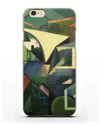 Чехол Желтый мост в Сере (Эрберн Огюст) силиконовый для iPhone 6s