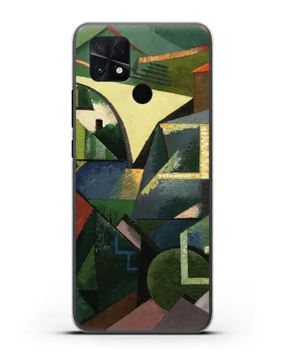 Чехол Желтый мост в Сере (Эрберн Огюст) силиконовый для Xiaomi Poco C40