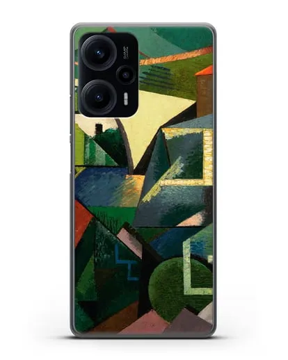 Чехол Желтый мост в Сере (Эрберн Огюст) силиконовый для Xiaomi Poco F5