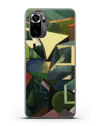 Чехол Желтый мост в Сере (Эрберн Огюст) силиконовый для Xiaomi Poco M5s