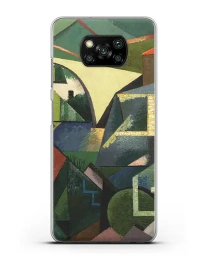 Чехол Желтый мост в Сере (Эрберн Огюст) силиконовый для Xiaomi Poco X3