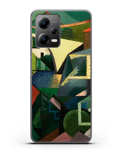 Чехол Желтый мост в Сере (Эрберн Огюст) силиконовый для Xiaomi Poco X5