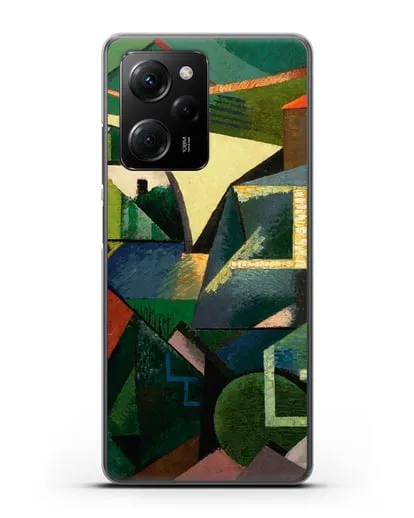 Чехол Желтый мост в Сере (Эрберн Огюст) силиконовый для Xiaomi Poco X5 Pro