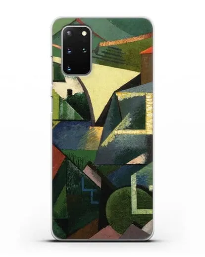 Чехол Желтый мост в Сере (Эрберн Огюст) силиконовый для Samsung Galaxy S20 Plus [SM-G985F]