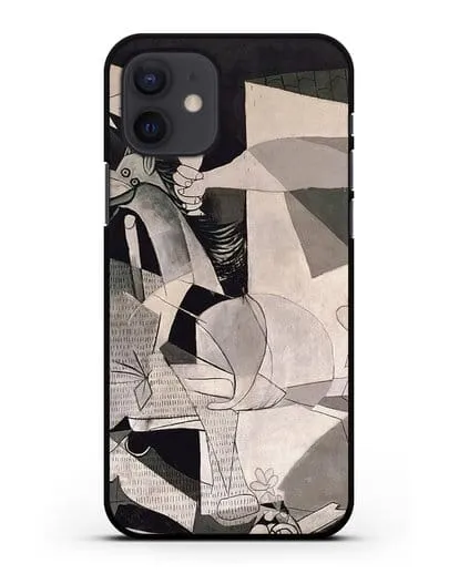 Чехол Герника (Пикассо Пабло) силиконовый для iPhone 12