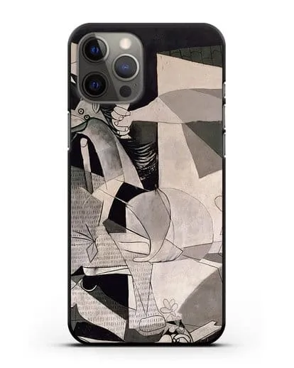 Чехол Герника (Пикассо Пабло) силиконовый для iPhone 12 Pro Max