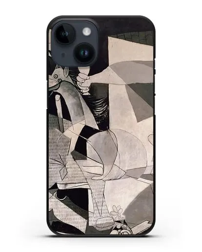 Чехол Герника (Пикассо Пабло) силиконовый для iPhone 14
