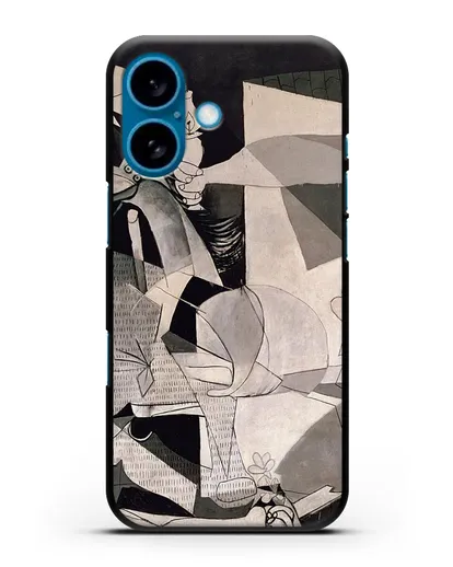 Чехол Герника (Пикассо Пабло) силиконовый для iPhone 16