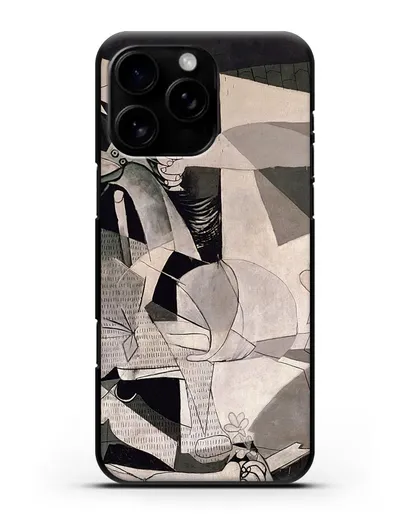 Чехол Герника (Пикассо Пабло) силиконовый для iPhone 16 Pro Max