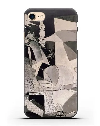 Чехол Герника (Пикассо Пабло) силиконовый для iPhone 8
