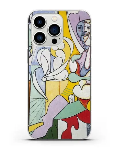 Чехол Скульптор (Пикассо Пабло) силиконовый для iPhone 13 Pro