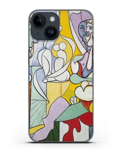 Чехол Скульптор (Пикассо Пабло) силиконовый для iPhone 14