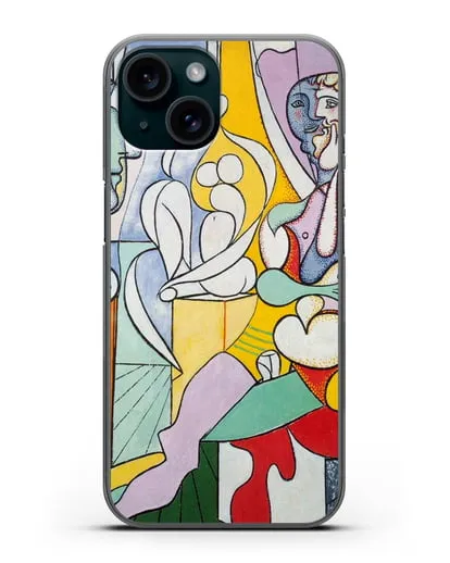 Чехол Скульптор (Пикассо Пабло) силиконовый для iPhone 15