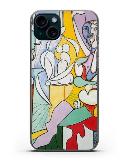 Чехол Скульптор (Пикассо Пабло) силиконовый для iPhone 15 Plus