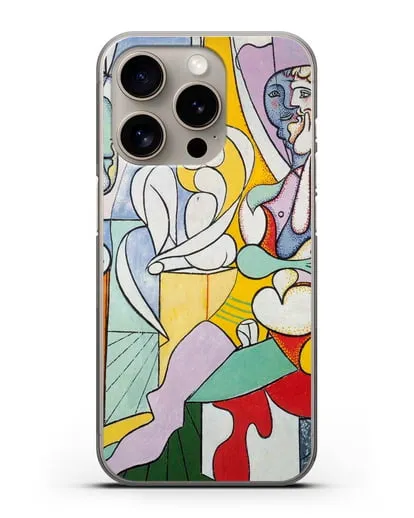 Чехол Скульптор (Пикассо Пабло) силиконовый для iPhone 15 Pro